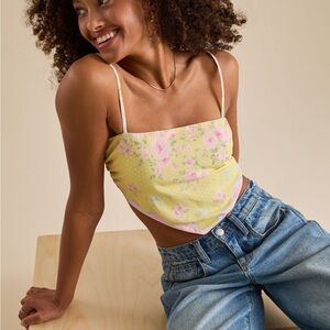 🌼 Altar’d State “Nora” Tie-Back Tank Top – XL 🌼